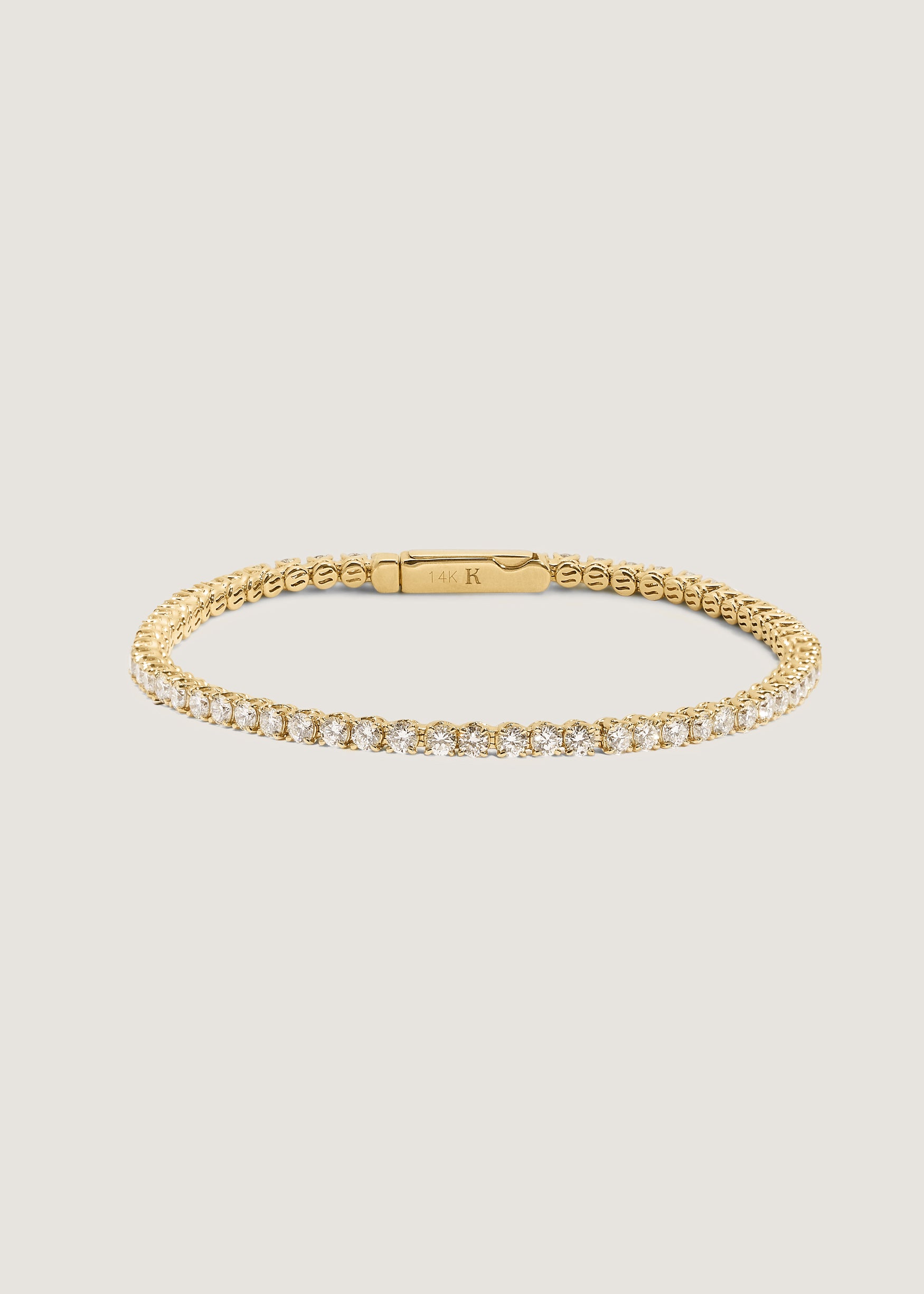 Eternity Diana Tennis Bracelet 3ctw Yellow Gold