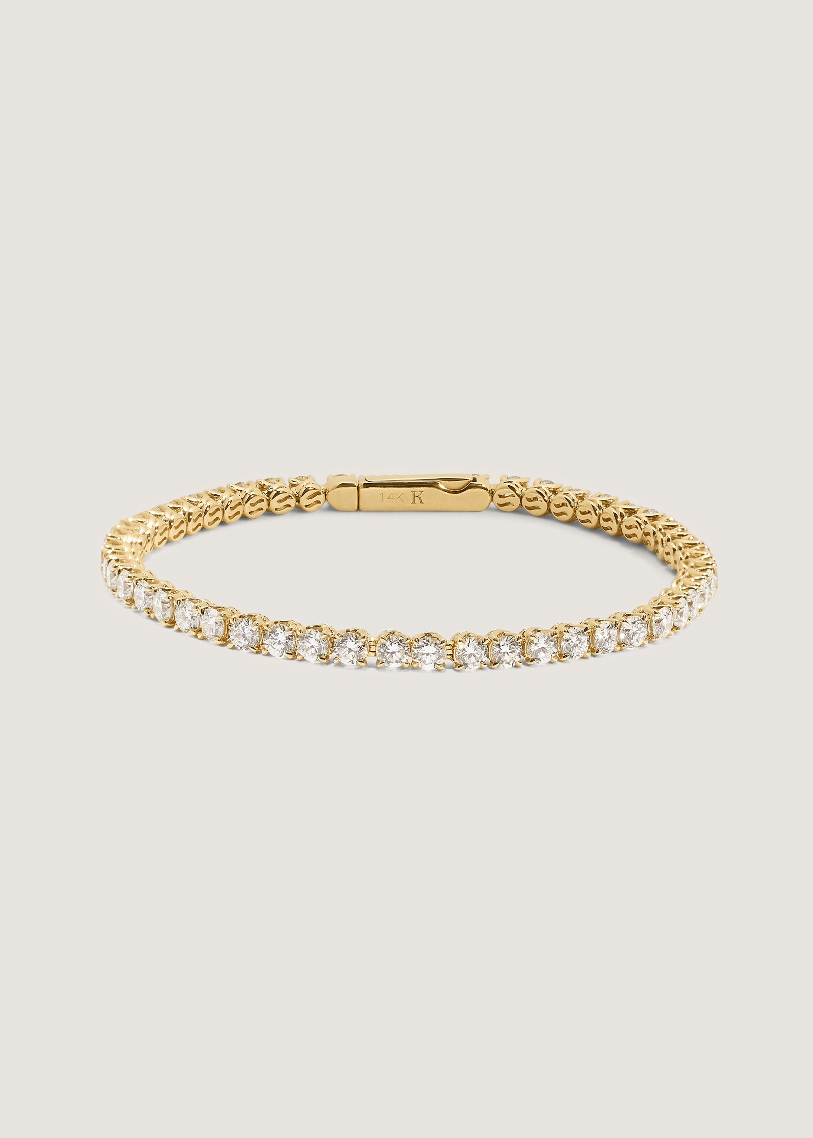 Eternity Diana Tennis Bracelet 5ctw Yellow Gold