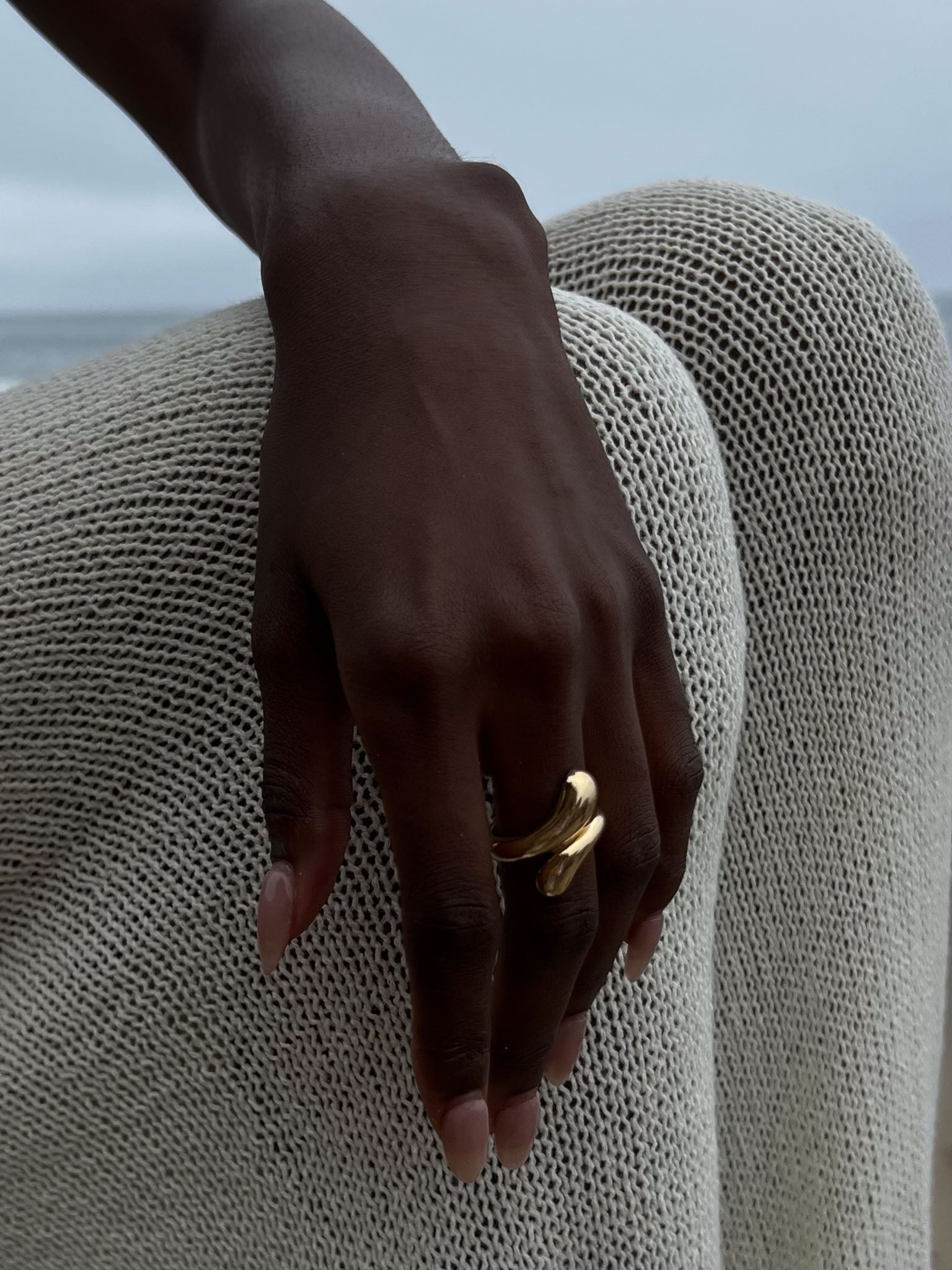 Bold Willow Wrap Around Ring Gold