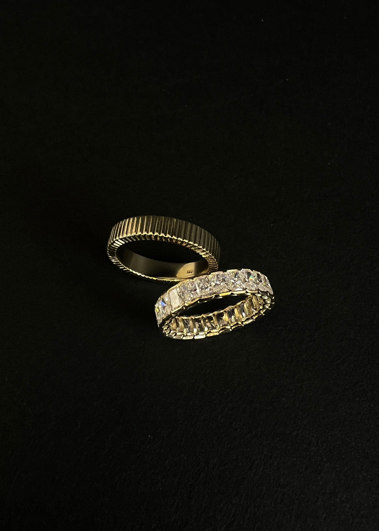 alt="Jane Radiant Eternity Ring Diamond Yellow Gold"