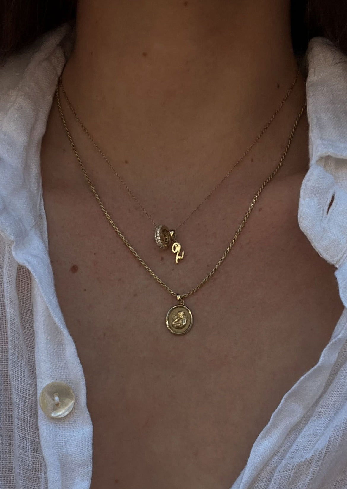 Elusive Cherub Necklace