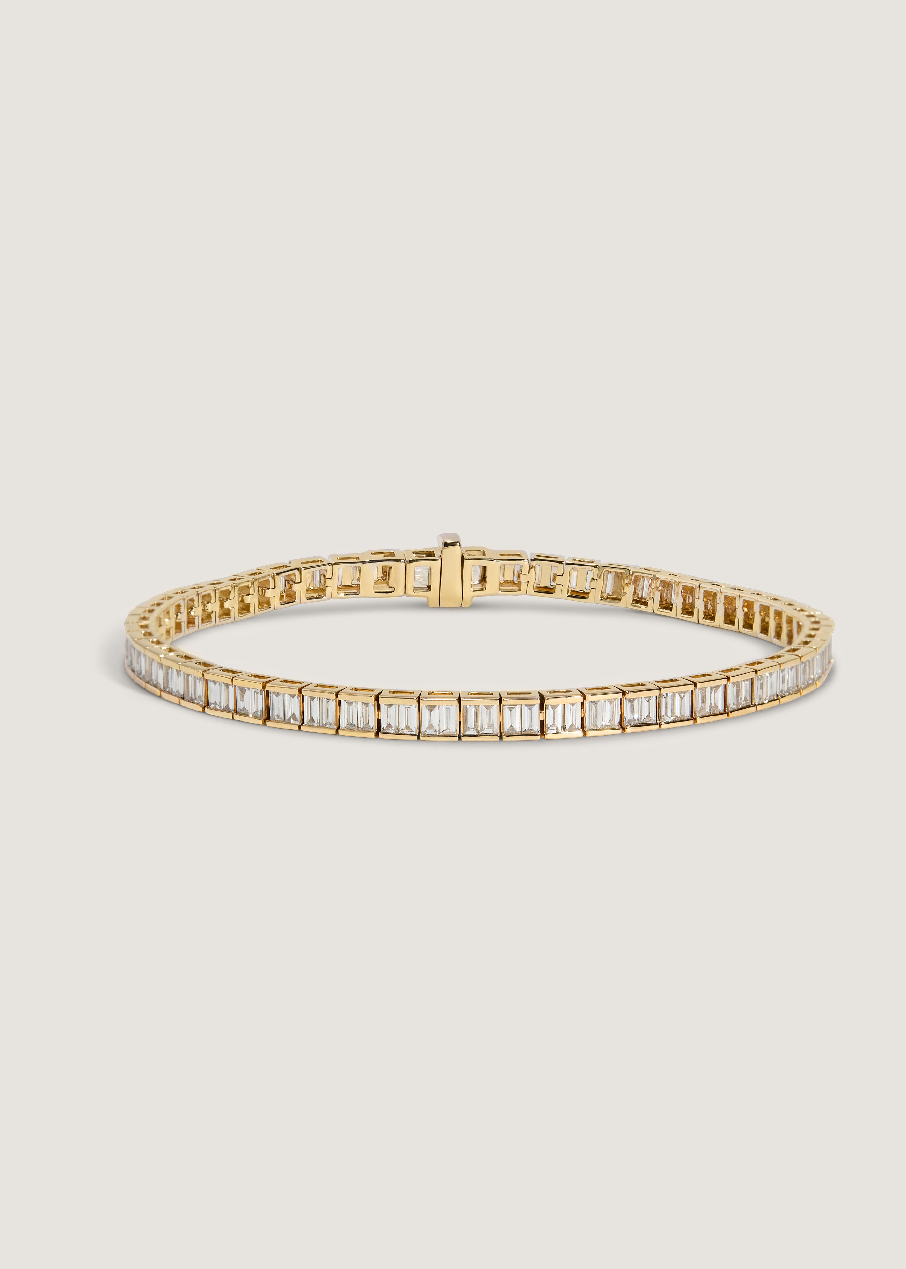 Chris Baguette Tennis Bracelet