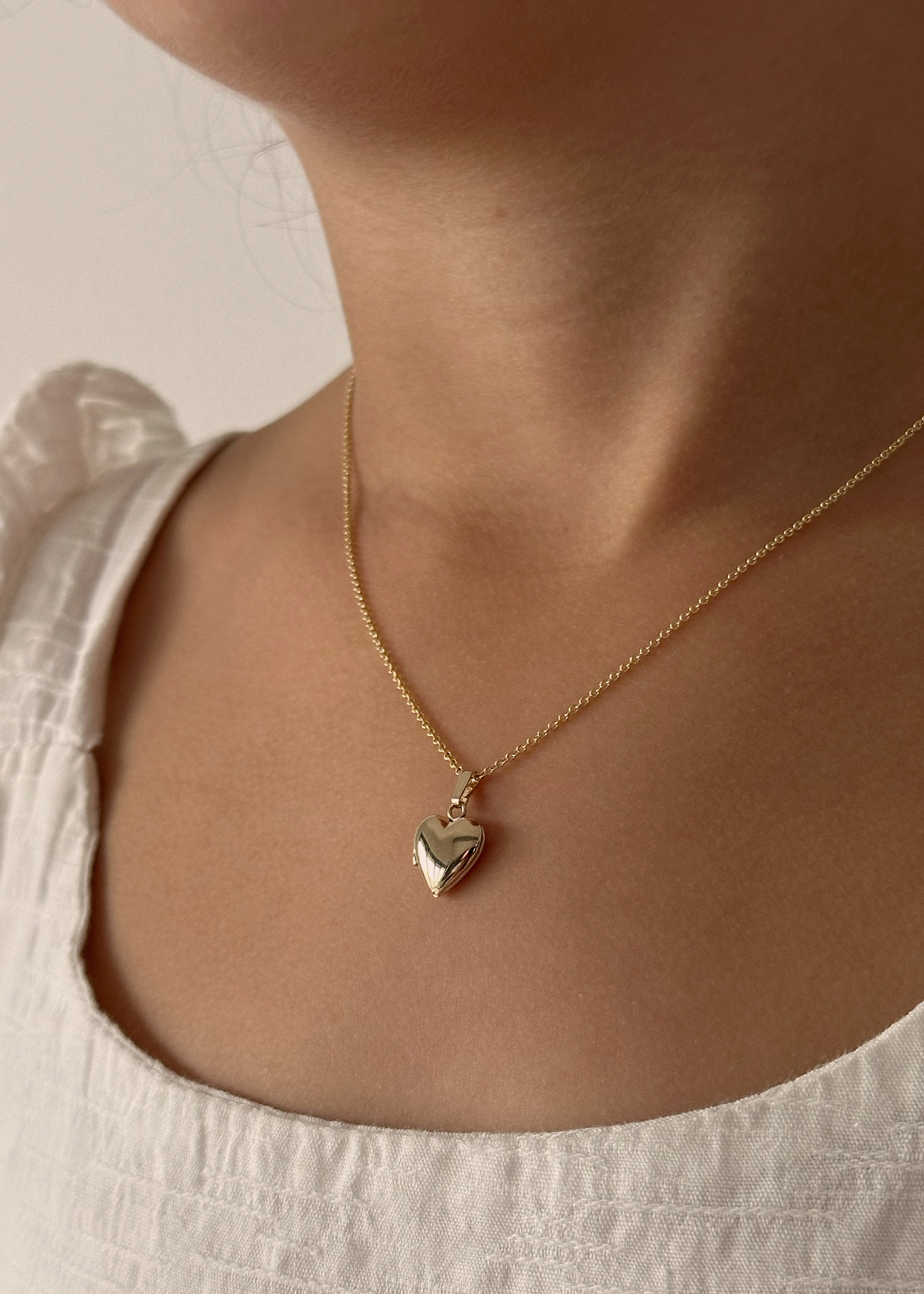 Mommy + Bébé Maison Heart Locket Necklaces
