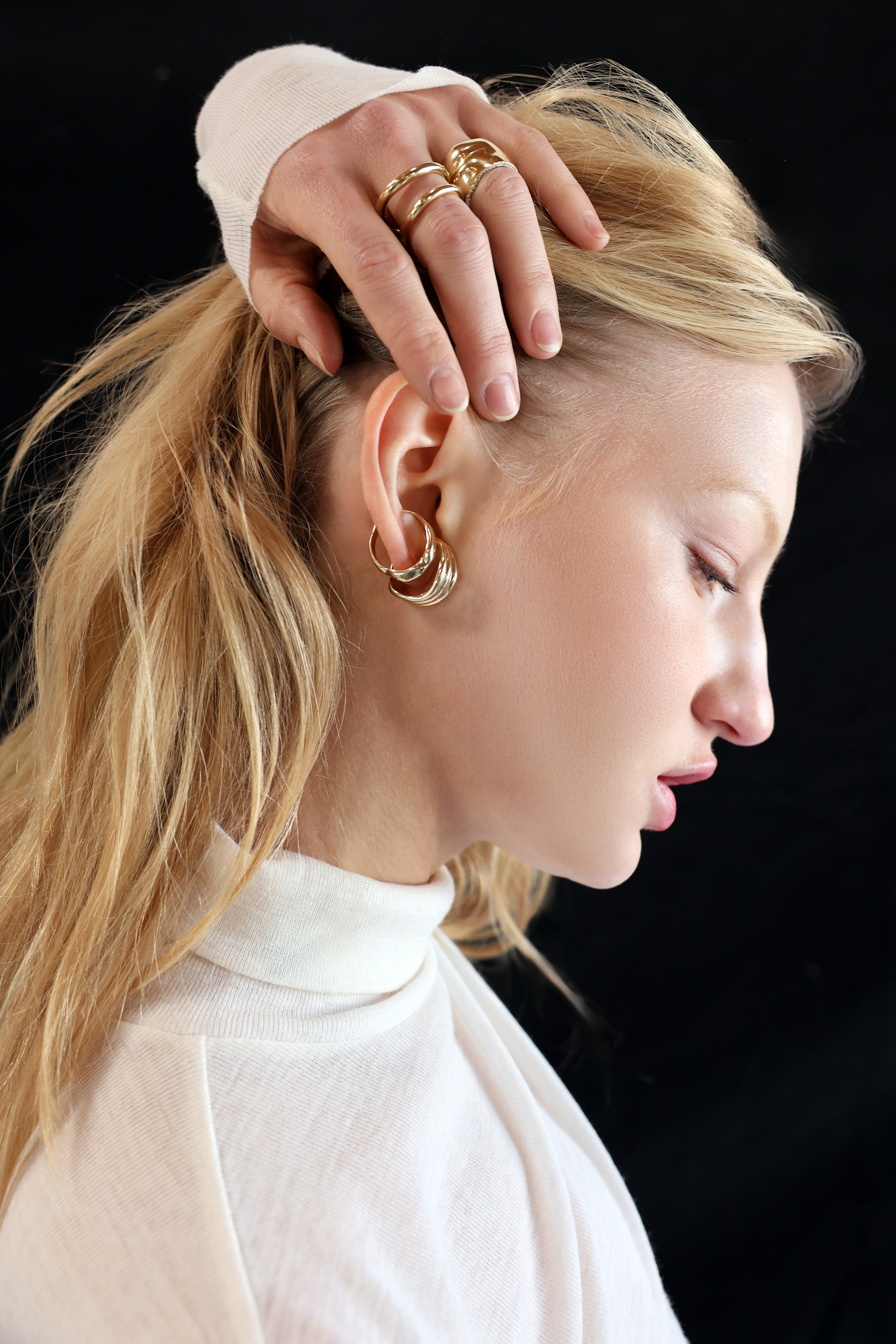 Isla Ear Cuff/Ring Gold