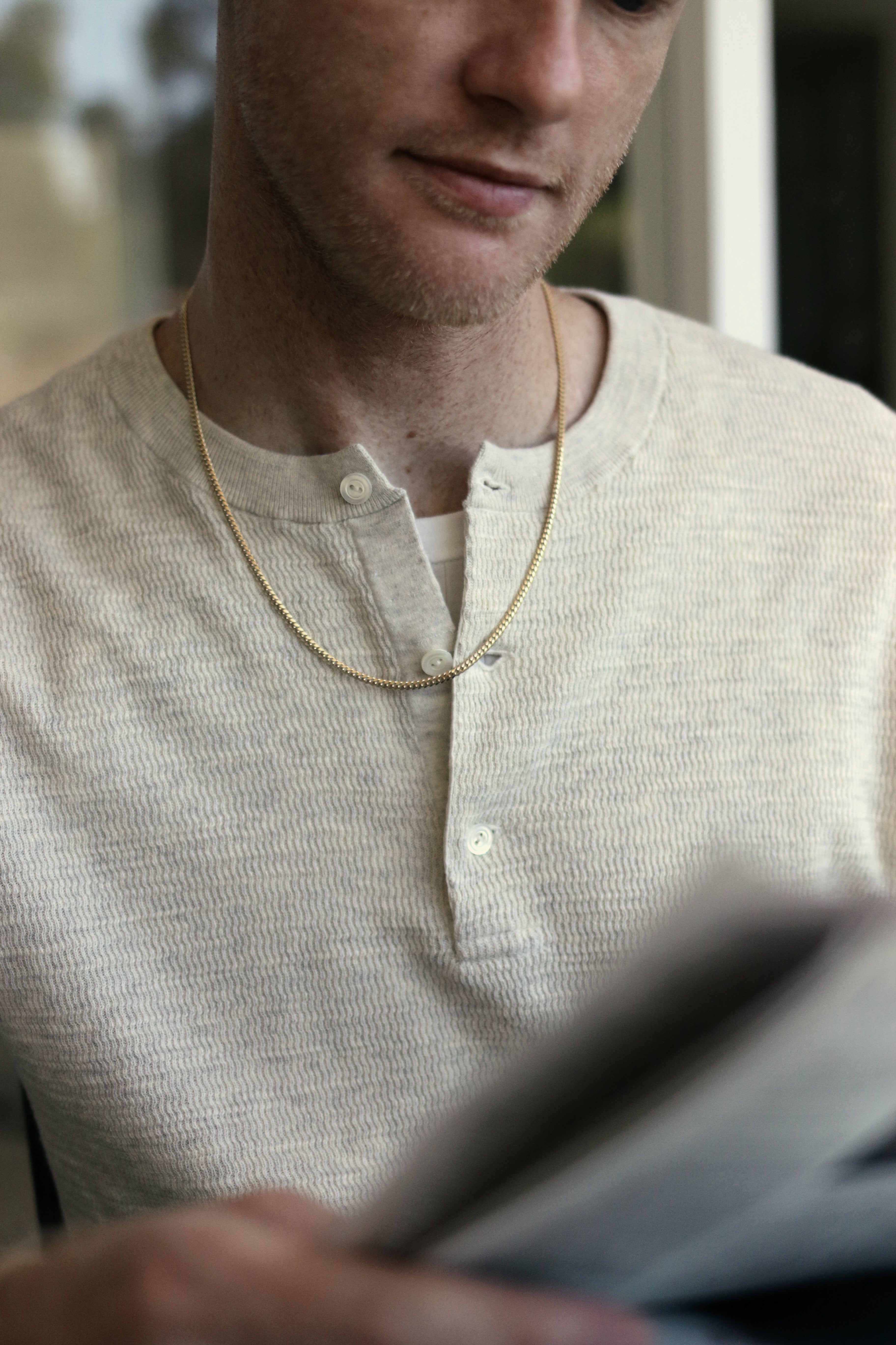 Men's Petite Familia Cuban Necklace