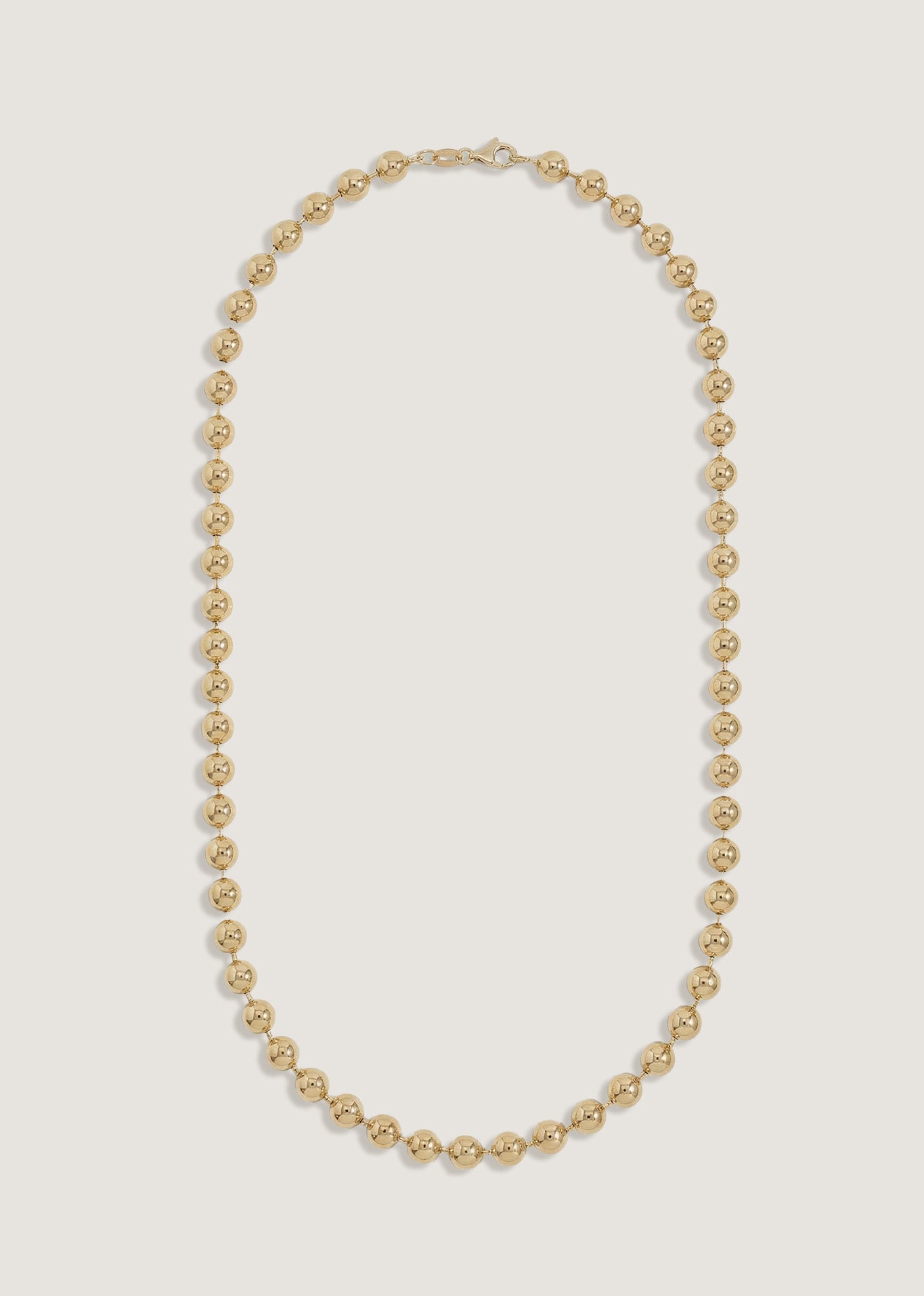 Kinn 14k Gold Gia Ball Chain Necklace Bold