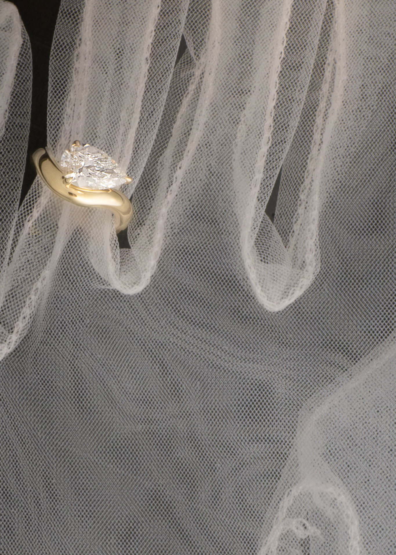 Kira Pear Ring Diamond