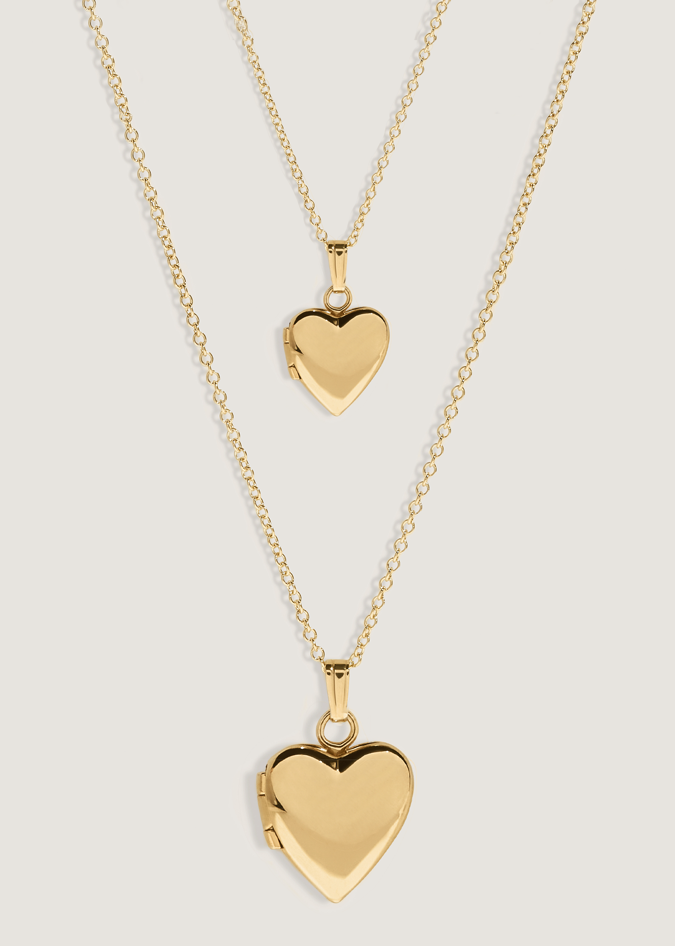 Mommy + Bébé Maison Heart Locket Necklaces
