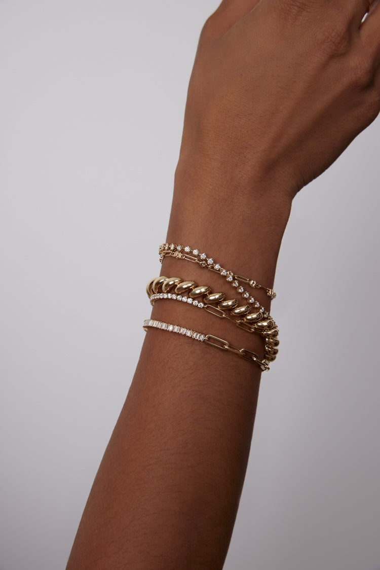 alt="Serena Diamond Tennis Link Bracelet II'