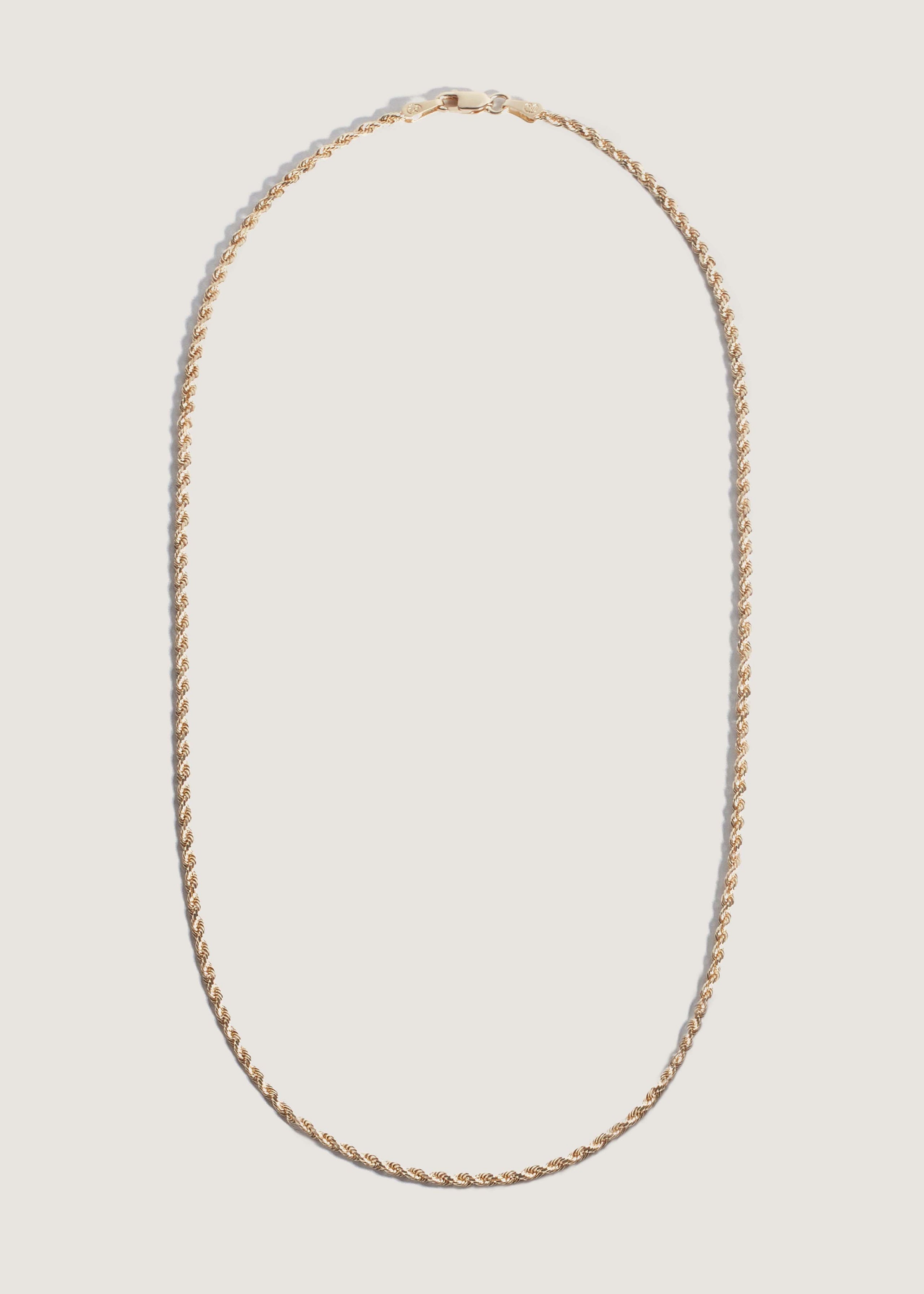 Men's Rope Chain Necklace