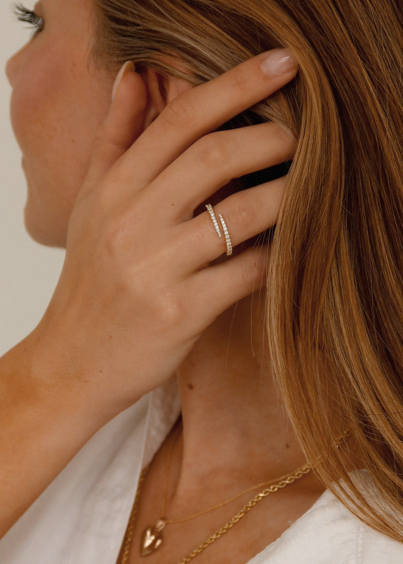 Sylvie Pavé Wrap Around Ring