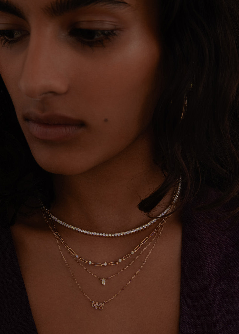 alt="Marquise Diamond Necklace"