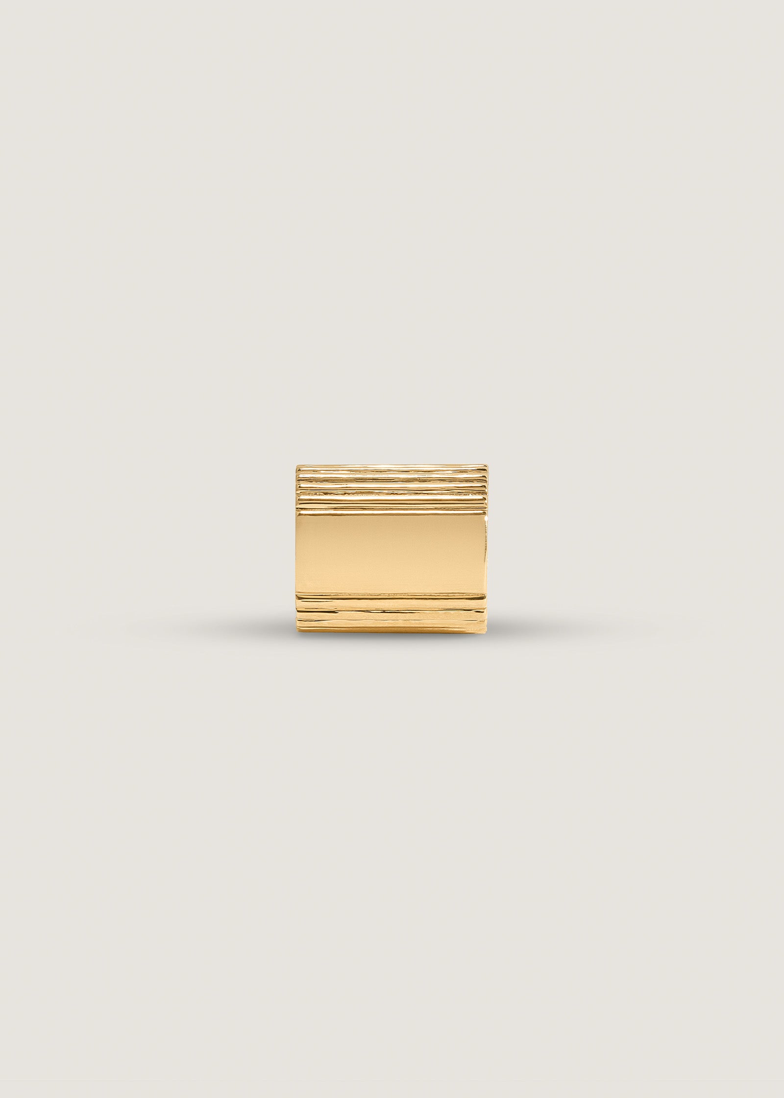 The Estate Charm Yellow Gold - ENGRAVING