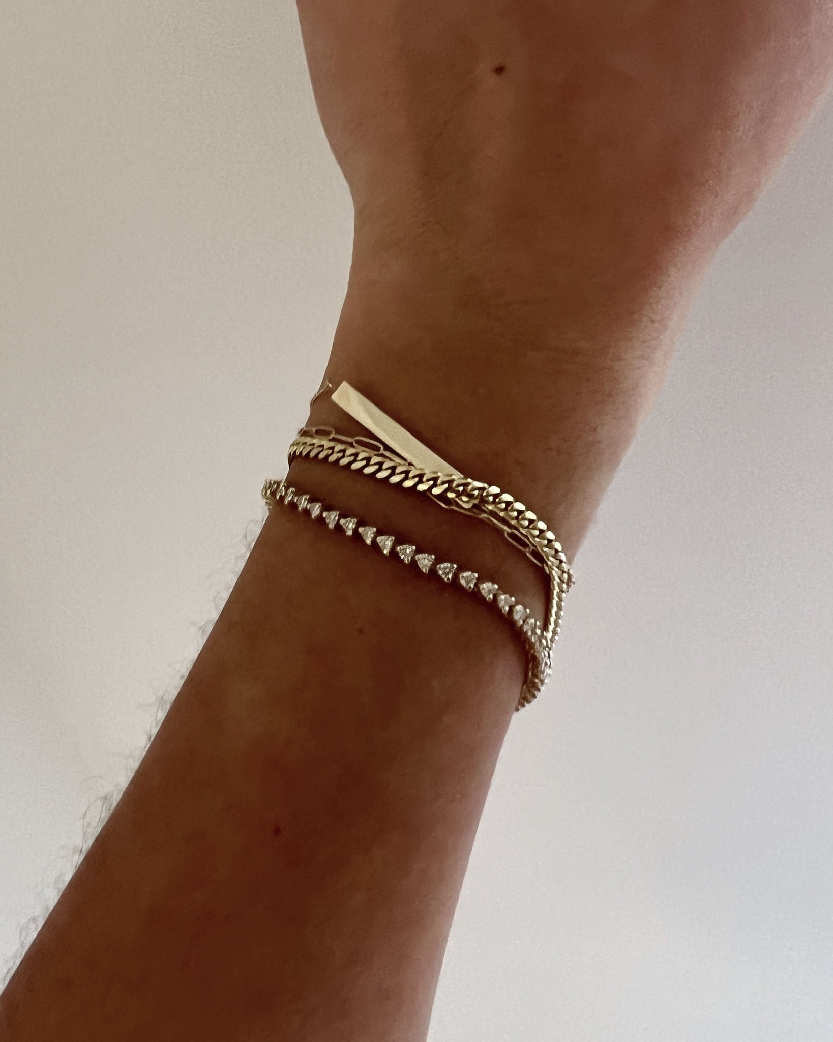 alt="Heritage Gold Bar Bracelet"