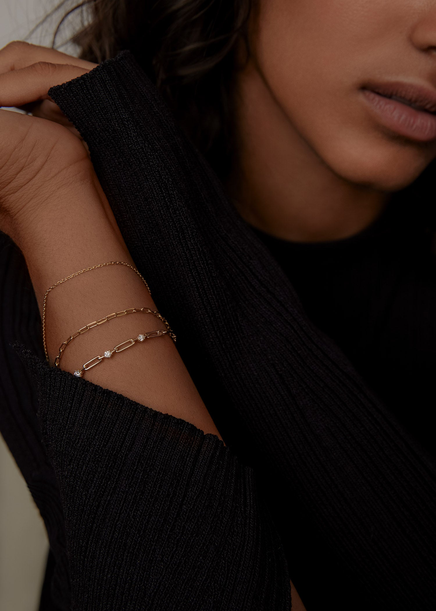 alt="Micro Link Chain Bracelet"
