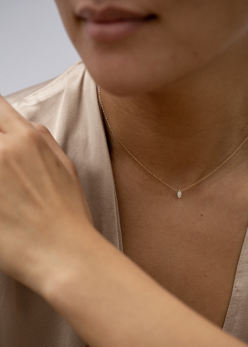 alt="Marquise Diamond Necklace"