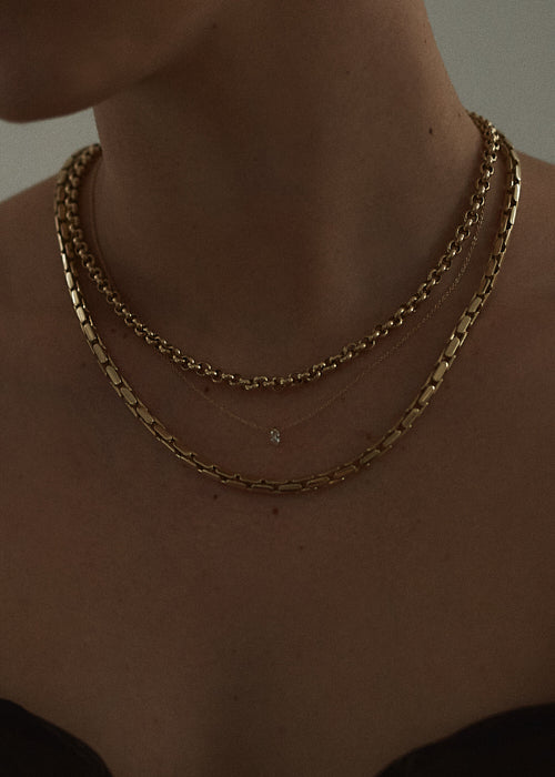 alt="Matis Rolo Link Chain Necklace"
