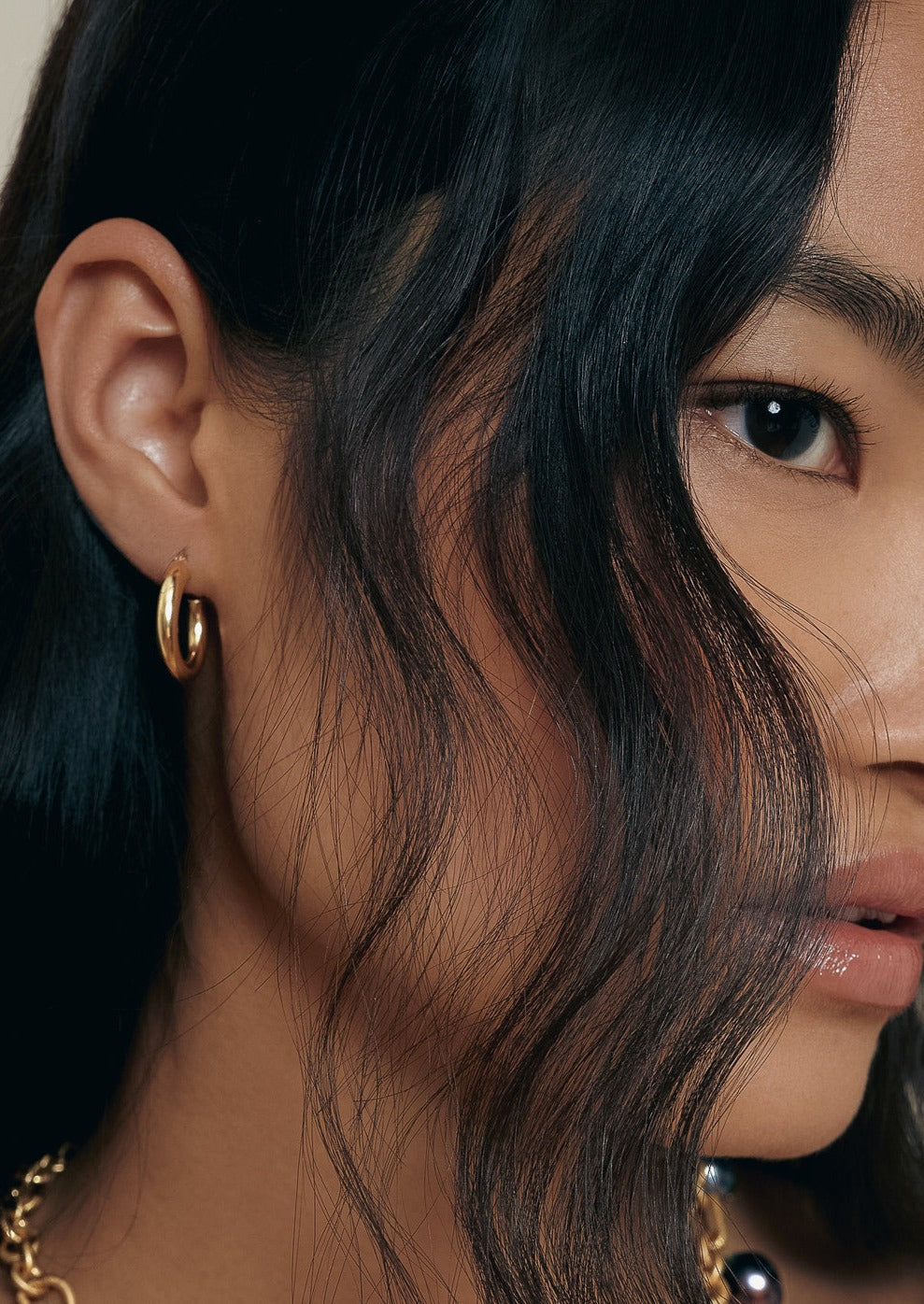 alt="Classic Hoop Earrings - Small"