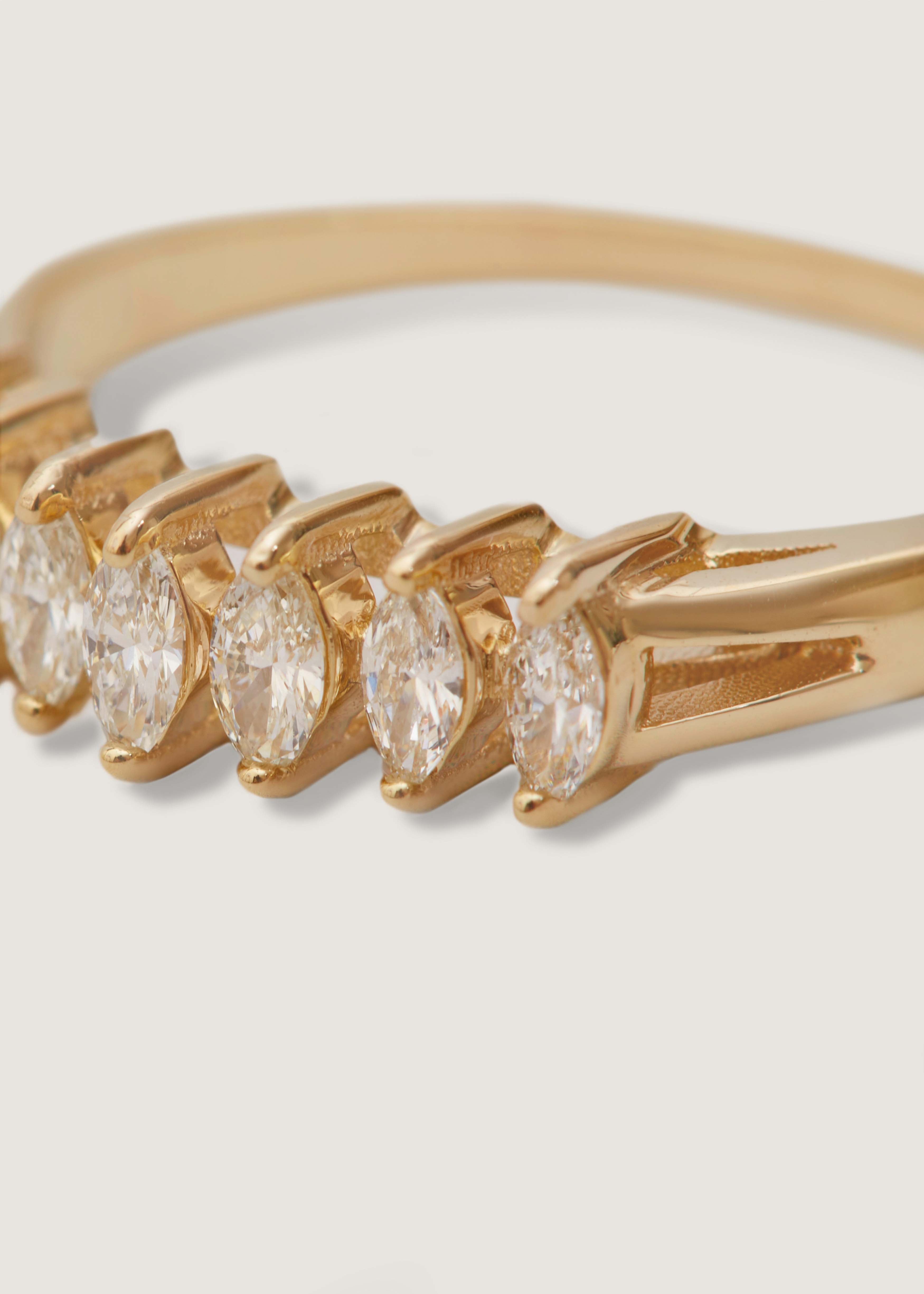 alt="Seven Marquise Ring close up"